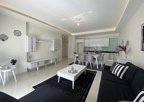 شقة غرفة وصالة -واسعة - مجمع حديث - مهموتلار / الانيا 