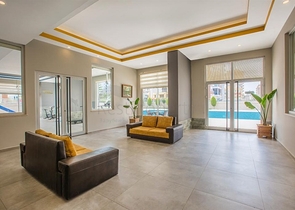 شقة غرفة وصالة -واسعة - مجمع حديث - مهموتلار / الانيا 