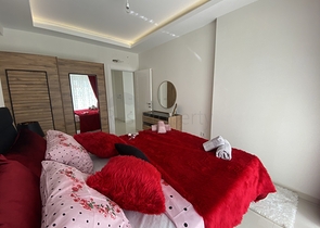 شقة غرفة وصالة -واسعة - مجمع حديث - مهموتلار / الانيا 