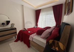 شقة غرفة وصالة -واسعة - مجمع حديث - مهموتلار / الانيا 