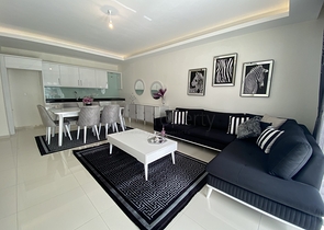 شقة غرفة وصالة -واسعة - مجمع حديث - مهموتلار / الانيا 