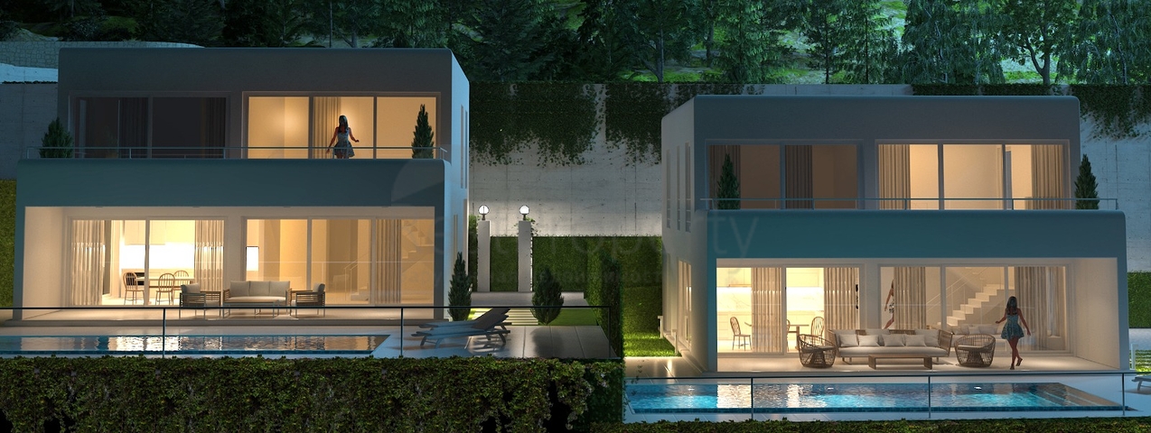 مشروع فلل حديثة - اطلالة بحر وقلعة - امكانية الدفع بالاقساط / الانيا 