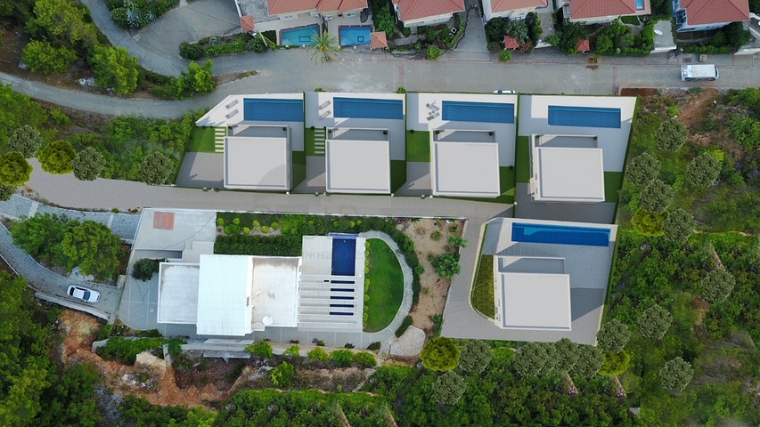 مشروع فلل حديثة - اطلالة بحر وقلعة - امكانية الدفع بالاقساط / الانيا 