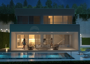 مشروع فلل حديثة - اطلالة بحر وقلعة - امكانية الدفع بالاقساط / الانيا 