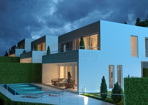 مشروع فلل حديثة - اطلالة بحر وقلعة - امكانية الدفع بالاقساط / الانيا 