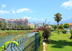 اطلالة على النهر - دوبلكس 2 غرفة وصالة -ضمن مجمع فاخر - كاستل / الانيا 