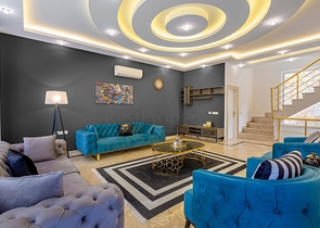 فيلا واسعة -ضمن مجمع غولد سيتي - كارجي جاك / الانيا 