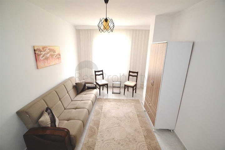 شقة غرفتين وصالة - مفروشة - قريبة من البحر - مهموتلار / الانيا 