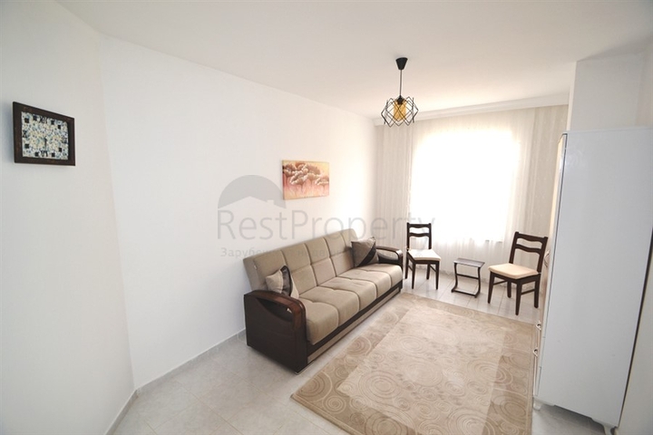 شقة غرفتين وصالة - مفروشة - قريبة من البحر - مهموتلار / الانيا 