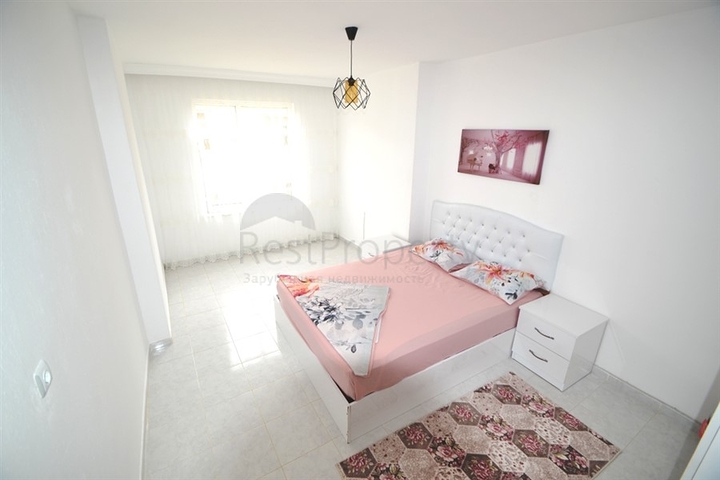 شقة غرفتين وصالة - مفروشة - قريبة من البحر - مهموتلار / الانيا 