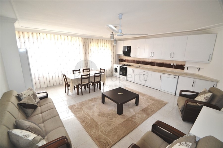 شقة غرفتين وصالة - مفروشة - قريبة من البحر - مهموتلار / الانيا 