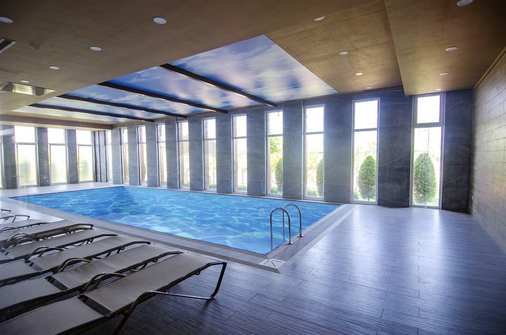 فيلا 3 + 1 في مجمع في منطقة دوشيمالتي أنطاليا