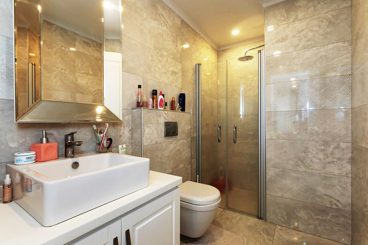 فيلا 3 + 1 في مجمع في منطقة دوشيمالتي أنطاليا