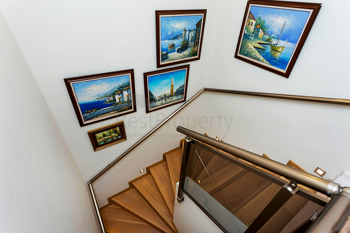 فيلا 3 + 1 في مجمع في منطقة دوشيمالتي أنطاليا