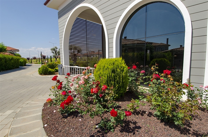 فيلا 3 + 1 في مجمع في منطقة دوشيمالتي أنطاليا