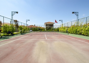 فيلا 3 + 1 في مجمع في منطقة دوشيمالتي أنطاليا