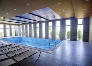 فيلا 3 + 1 في مجمع في منطقة دوشيمالتي أنطاليا