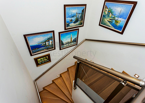 فيلا 3 + 1 في مجمع في منطقة دوشيمالتي أنطاليا