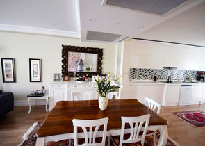 فيلا 3 + 1 في مجمع في منطقة دوشيمالتي أنطاليا