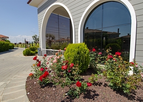 فيلا 3 + 1 في مجمع في منطقة دوشيمالتي أنطاليا