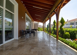 فيلا 3 + 1 في مجمع في منطقة دوشيمالتي أنطاليا