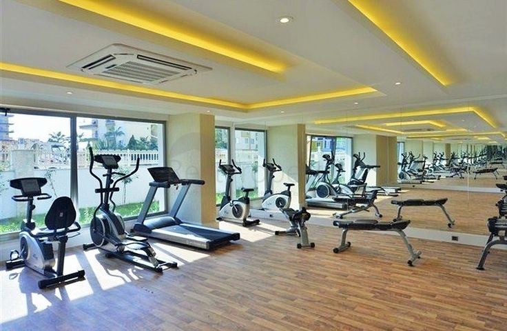 مجمع سكني فاخر - شقة 1+1 غرفة وصالة - قريبة من البحر / مهموتلار / الانيا 