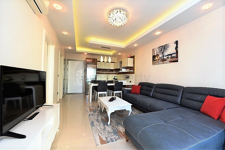 مجمع سكني فاخر - شقة 1+1 غرفة وصالة - قريبة من البحر / مهموتلار / الانيا 