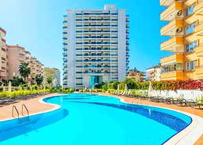 مجمع سكني فاخر - شقة 1+1 غرفة وصالة - قريبة من البحر / مهموتلار / الانيا 