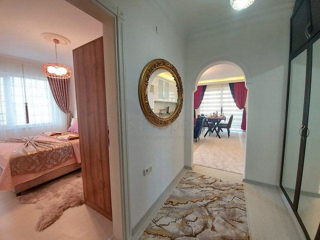 اطلالة بحر - بسعر نافس - شقة غرفتين وصالة مفروشة  / مهموتلار / الانيا 