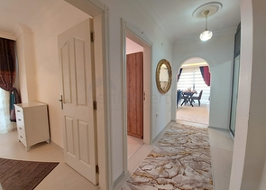 اطلالة بحر - بسعر نافس - شقة غرفتين وصالة مفروشة  / مهموتلار / الانيا 