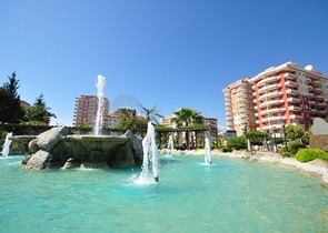 اطلالة بحر - بسعر نافس - شقة غرفتين وصالة مفروشة  / مهموتلار / الانيا 