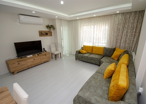 شقة 3 + 1 مع الأثاث في سارسو كونيالتي