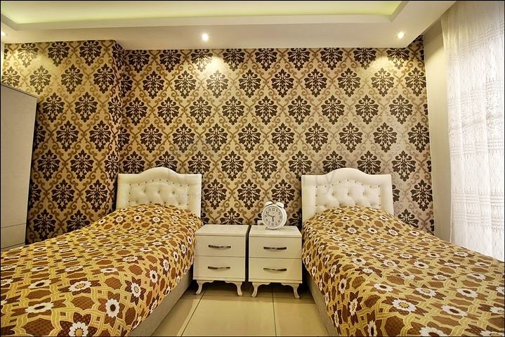 شقة فاخرة -تصميم 2 غرفة وصالة - مفروشة -مهموتلار / الانيا 