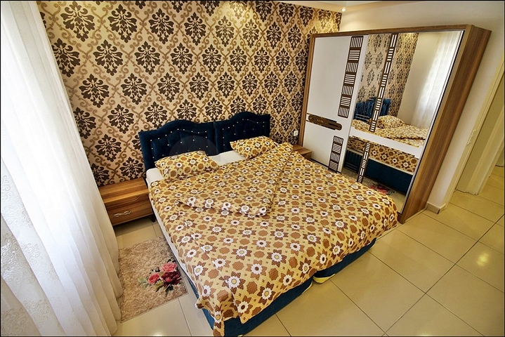 شقة فاخرة -تصميم 2 غرفة وصالة - مفروشة -مهموتلار / الانيا 