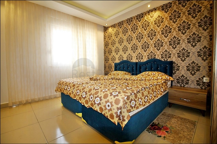 شقة فاخرة -تصميم 2 غرفة وصالة - مفروشة -مهموتلار / الانيا 