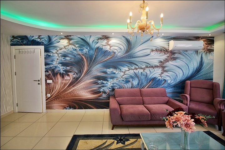 شقة فاخرة -تصميم 2 غرفة وصالة - مفروشة -مهموتلار / الانيا 