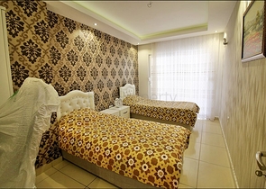 شقة فاخرة -تصميم 2 غرفة وصالة - مفروشة -مهموتلار / الانيا 