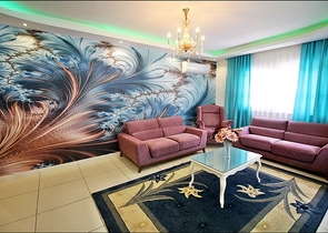 شقة فاخرة -تصميم 2 غرفة وصالة - مفروشة -مهموتلار / الانيا 