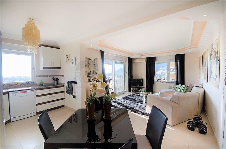 اطلالة على شاطئ كليوباترا والقلعة -شقة مفروشة - 2 غرفة وصالة - مركز الانيا 