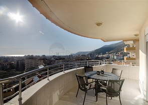 اطلالة على شاطئ كليوباترا والقلعة -شقة مفروشة - 2 غرفة وصالة - مركز الانيا 