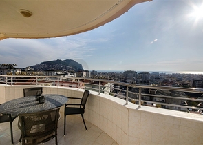 اطلالة على شاطئ كليوباترا والقلعة -شقة مفروشة - 2 غرفة وصالة - مركز الانيا 