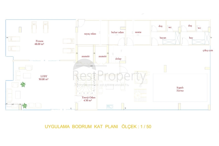 بالاقساط - شقق ضمن مجمع قيد الانشاء - يضم كافة الخدمات / مهموتلار / الانيا 