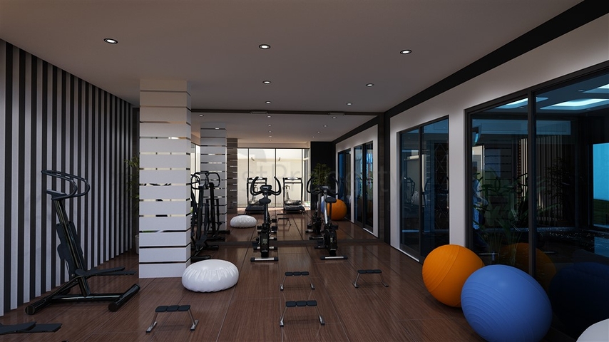 بالاقساط - شقق ضمن مجمع قيد الانشاء - يضم كافة الخدمات / مهموتلار / الانيا 