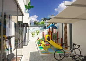 بالاقساط - شقق ضمن مجمع قيد الانشاء - يضم كافة الخدمات / مهموتلار / الانيا 