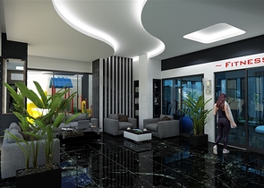 بالاقساط - شقق ضمن مجمع قيد الانشاء - يضم كافة الخدمات / مهموتلار / الانيا 