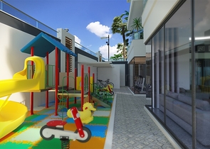 بالاقساط - شقق ضمن مجمع قيد الانشاء - يضم كافة الخدمات / مهموتلار / الانيا 