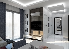 بالاقساط - شقق ضمن مجمع قيد الانشاء - يضم كافة الخدمات / مهموتلار / الانيا 