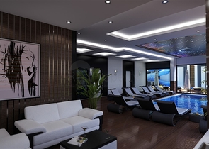 بالاقساط - شقق ضمن مجمع قيد الانشاء - يضم كافة الخدمات / مهموتلار / الانيا 