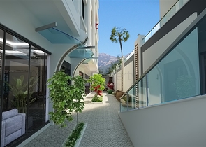 بالاقساط - شقق ضمن مجمع قيد الانشاء - يضم كافة الخدمات / مهموتلار / الانيا 