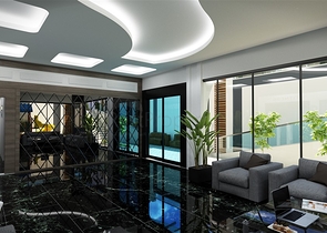 بالاقساط - شقق ضمن مجمع قيد الانشاء - يضم كافة الخدمات / مهموتلار / الانيا 